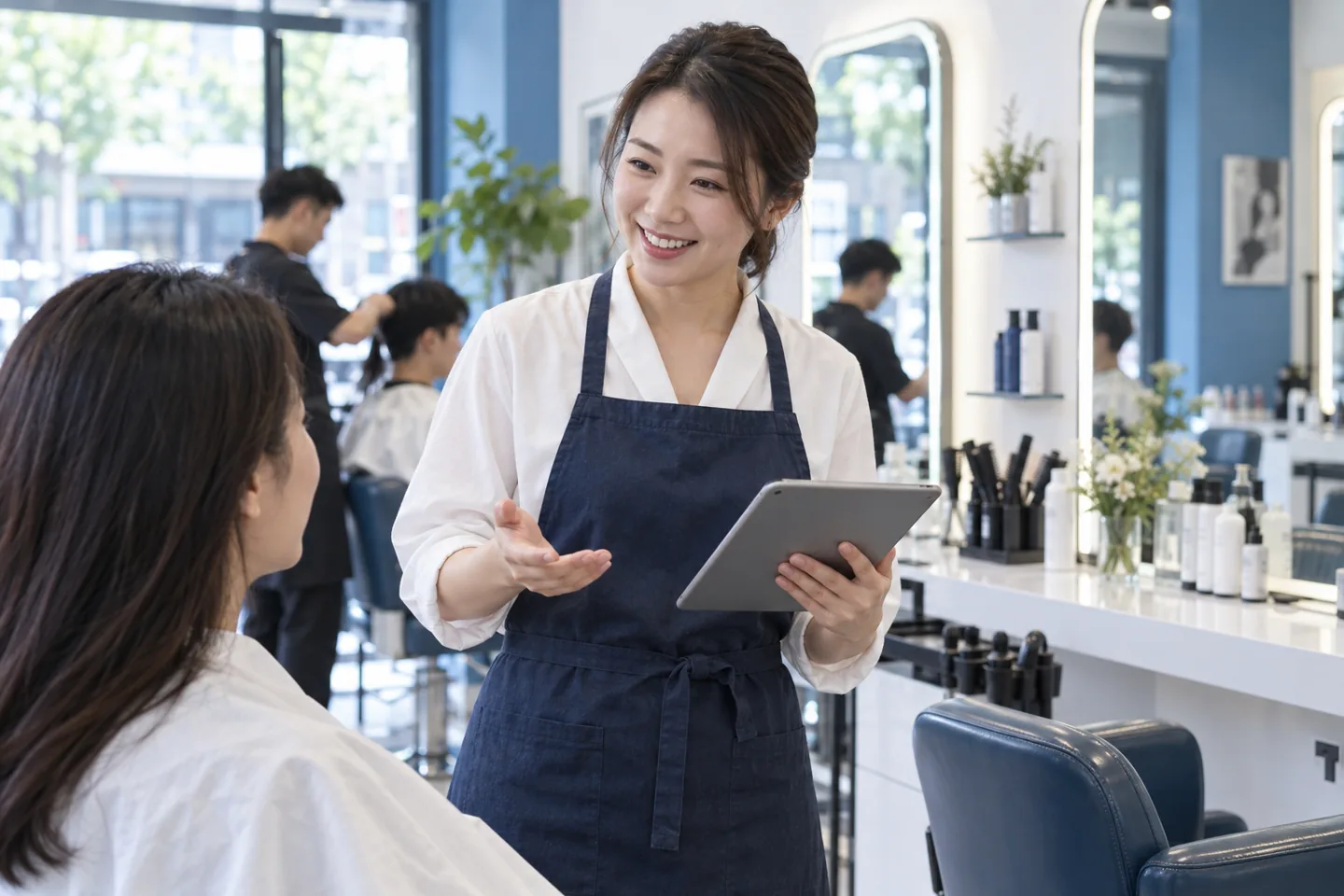 本地餐饮门店的服务场景示意